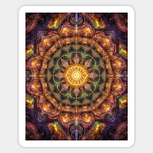 Closed Eyed Visuals - Mandala 23-5-7 Sticker